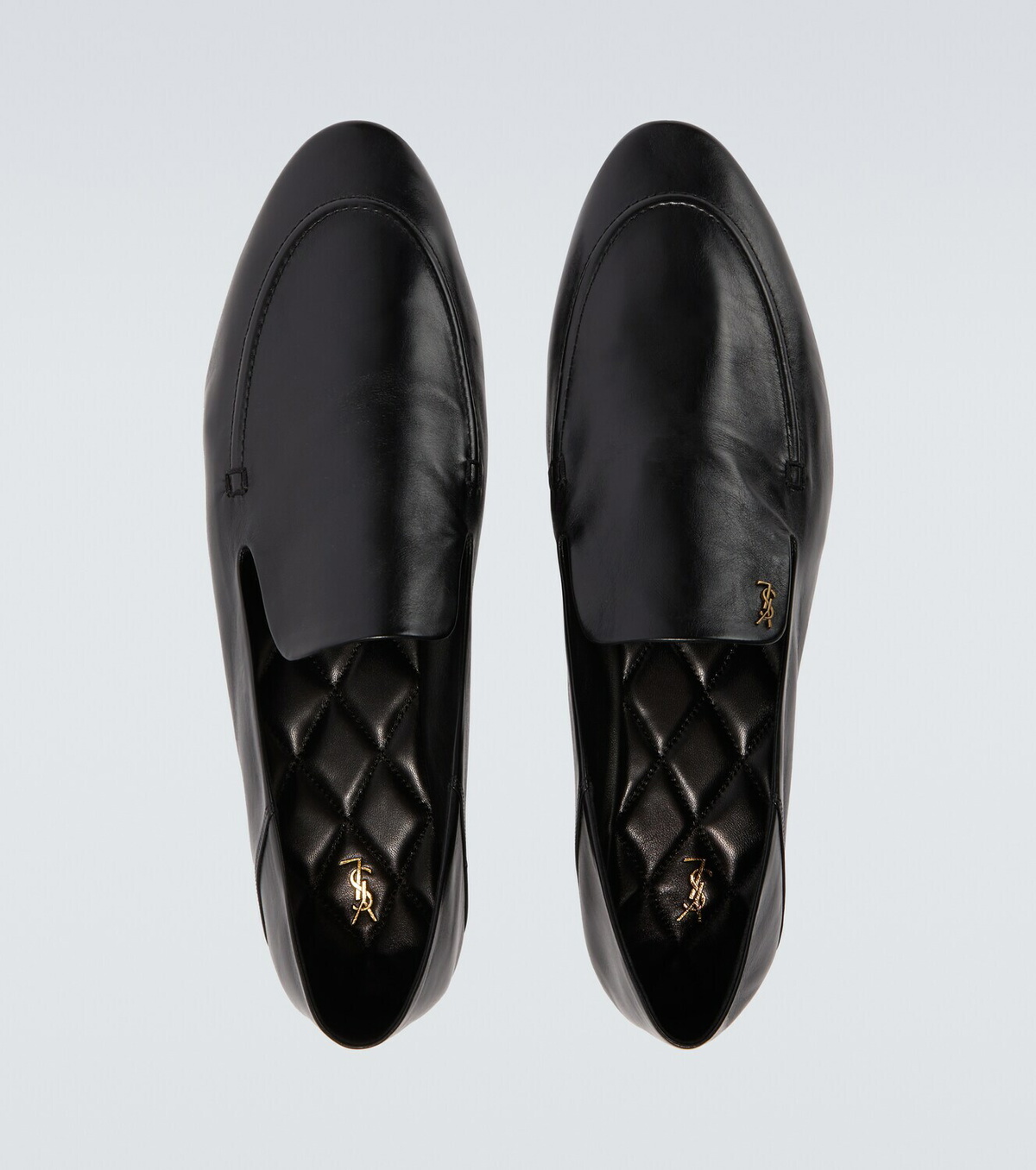 Saint Laurent Alain convertible leather loafers