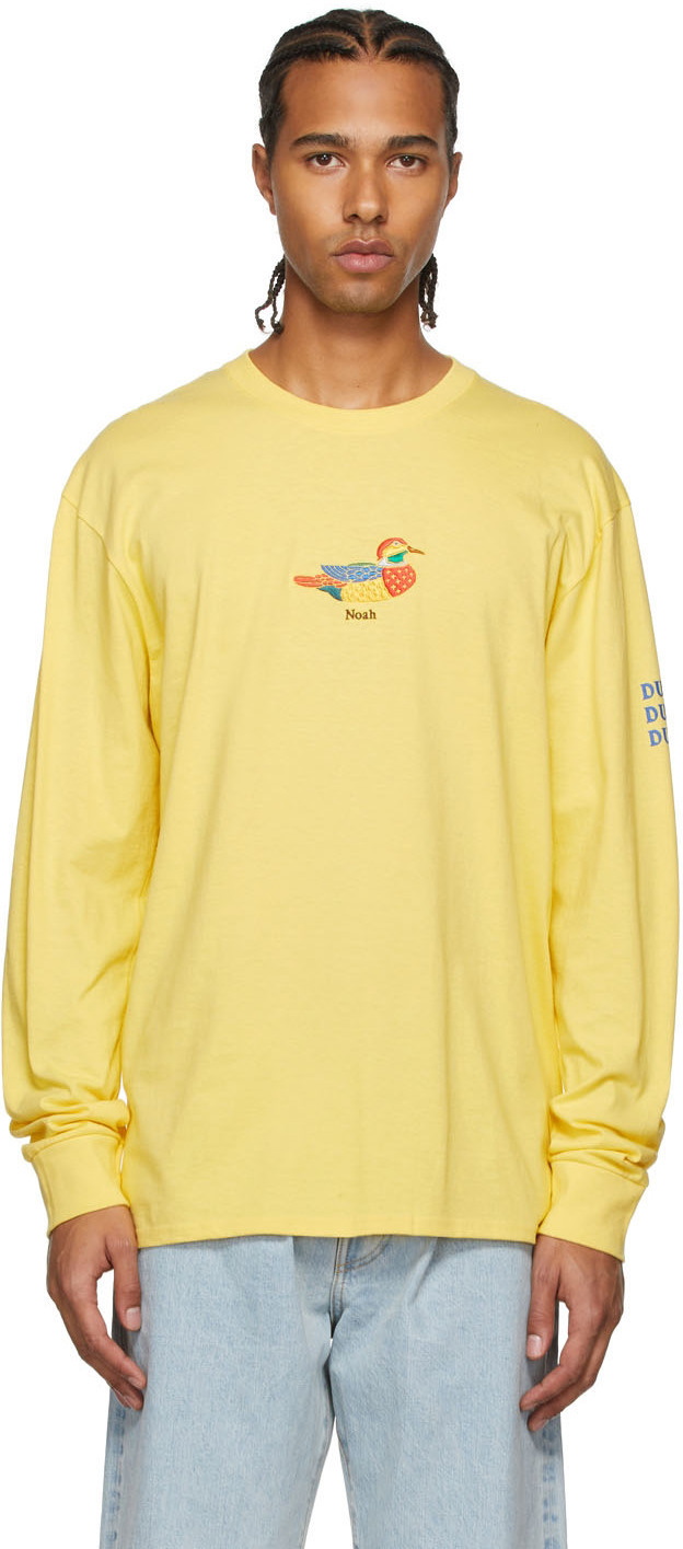 Noah Yellow Duck Long Sleeve T-Shirt Noah NYC