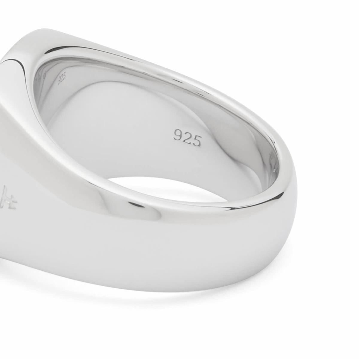 Tom Wood Cushion Ring - Satin in Silver