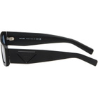 Prada Eyewear Black Rectangular Sunglasses