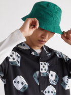 Anonymous ism - Cotton-Seersucker Bucket Hat - Green