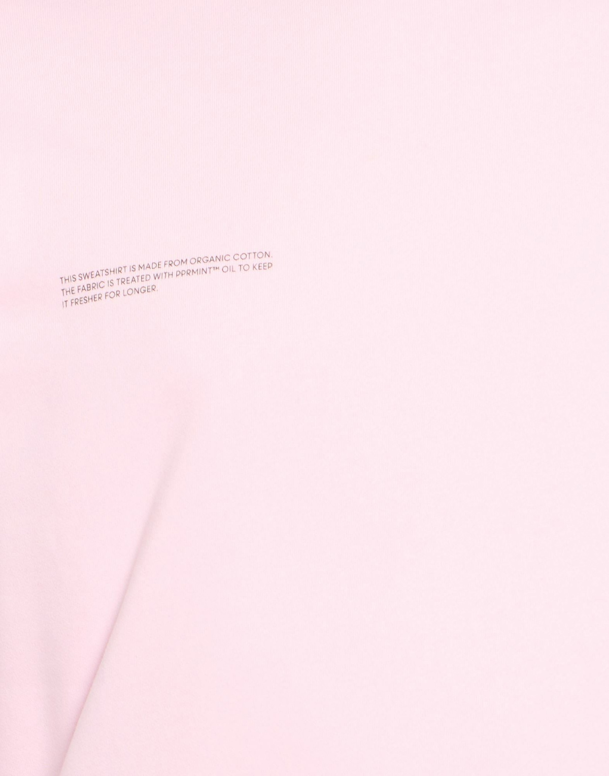 Pangaia Mens Sweatshirt Light in Pink