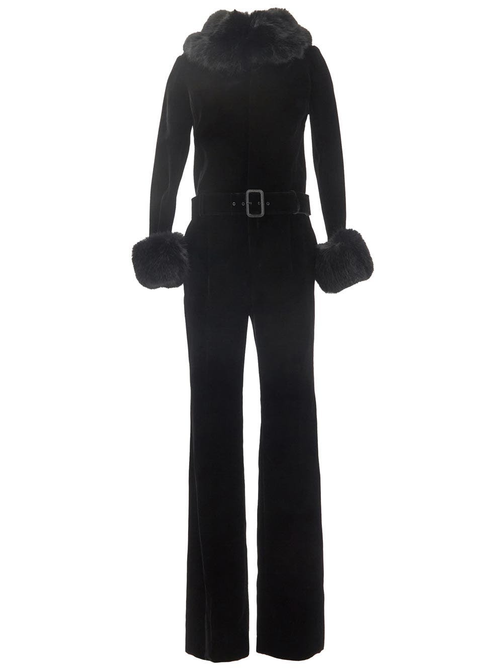 Saint Laurent Velvet Jumpsuit