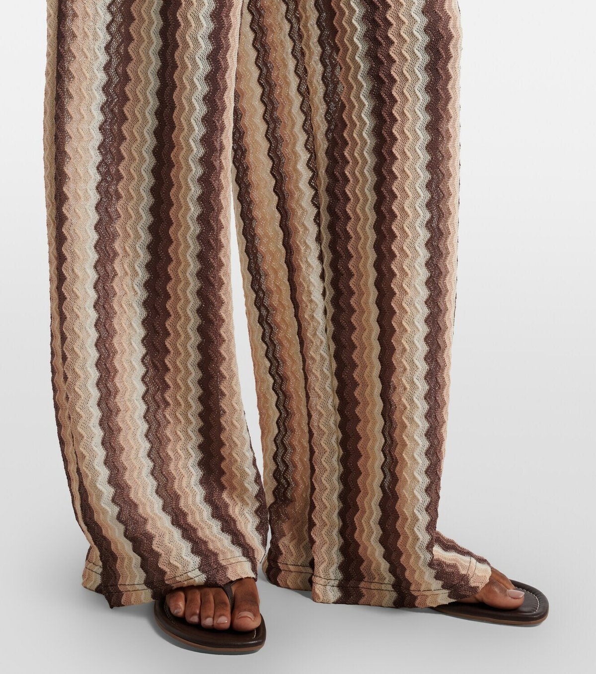 Melissa Odabash Viv striped jumpsuit