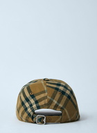 Burberry Check Cotton Baseball Cap