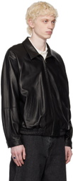 Maryam Nassir Zadeh Black Resolution Leather Jacket