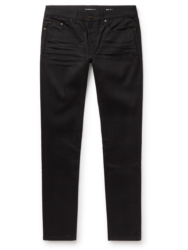 Photo: SAINT LAURENT - Skinny-Fit Jeans - Black