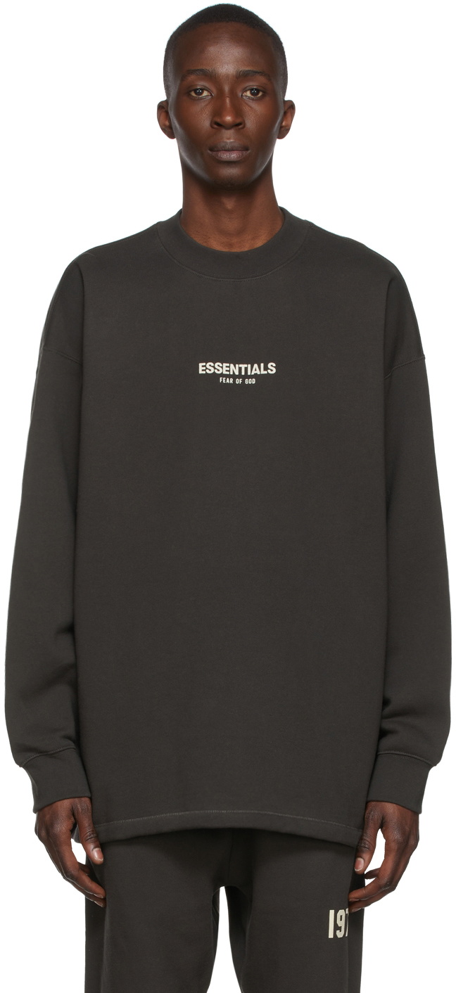 Fear of God Essentials Relaxed Crew Neck store Sweatshirt Size Medium