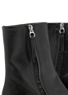 Aeyde Roe Studded Leather Ankle Boot Black