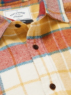 Portuguese Flannel - Happy Checked Cotton-Flannel Shirt - Yellow