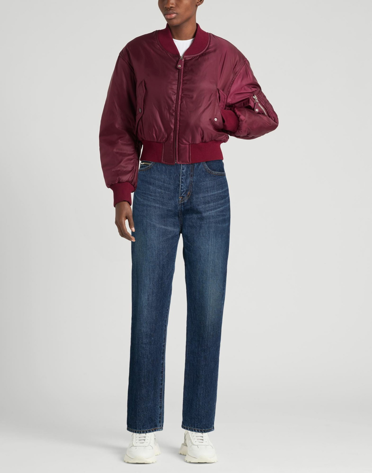 Sacai Womens Jeans in Blue