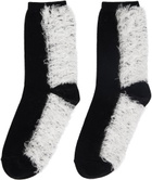 Yohji Yamamoto Black Fur Socks