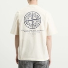 Stone Island Men's Whirlwind Type T-Shirt in Ivory