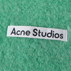Acne Studios Men's Vesuvio Solid Scarf in Jade Green