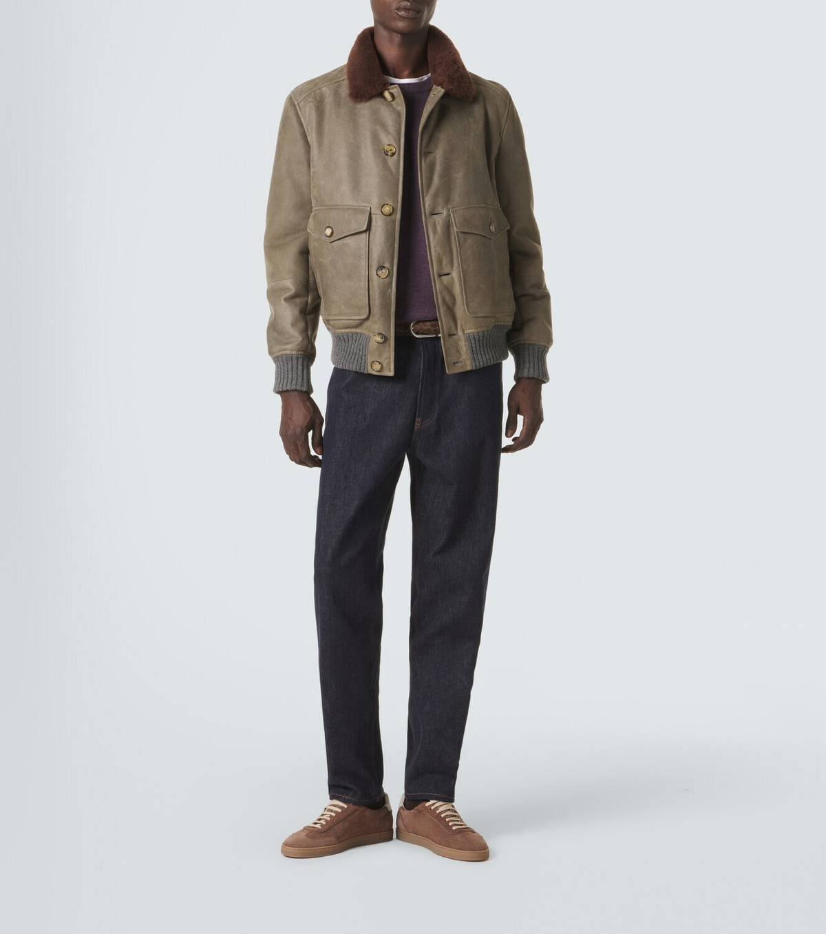 Brunello Cucinelli Mid-rise slim jeans