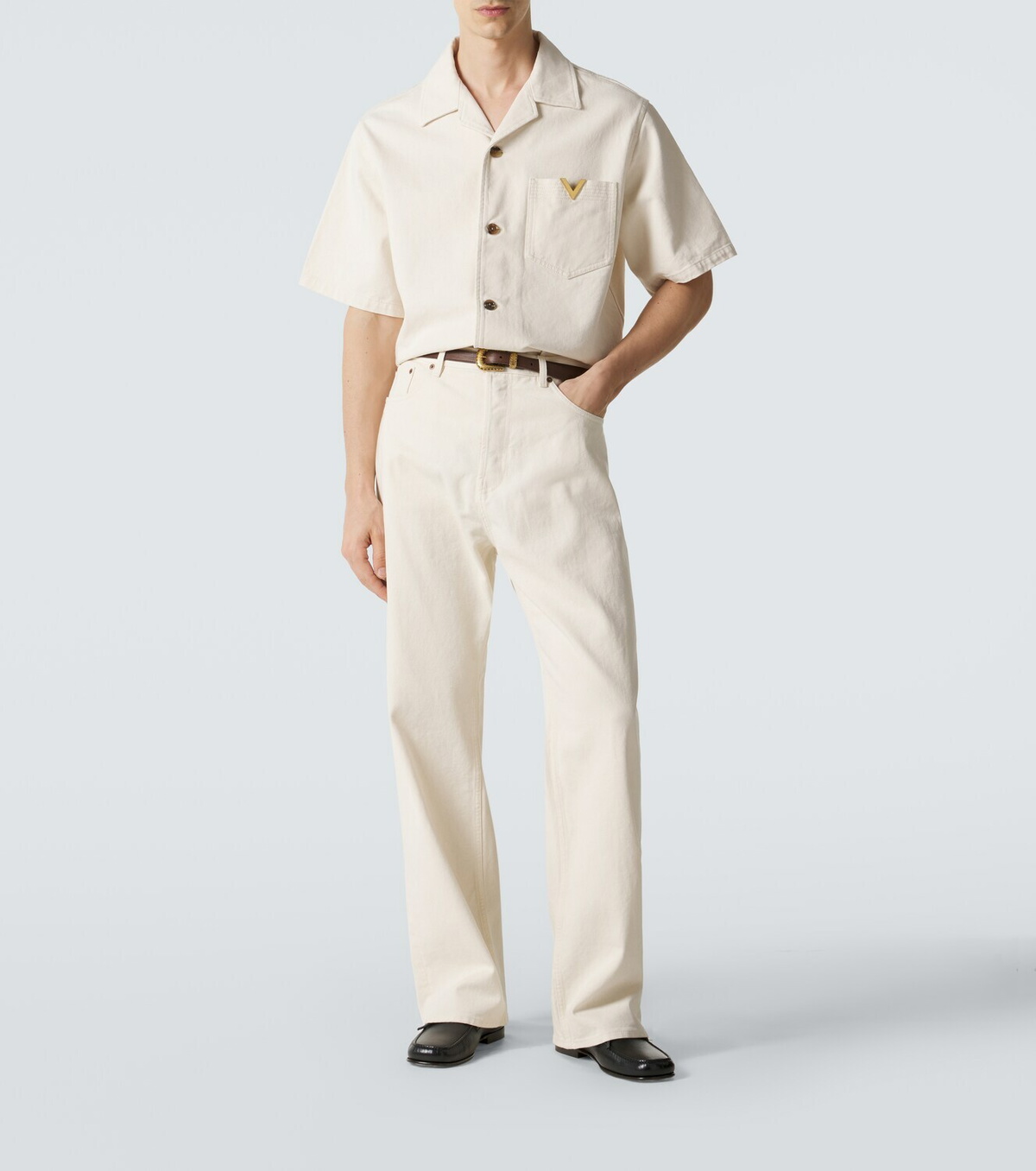 Valentino VGold denim shirt