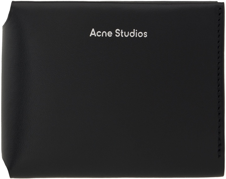 Photo: Acne Studios Black Folded Wallet