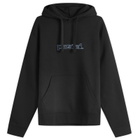 POSTAL Men's Outline Logo Hoodie in Black