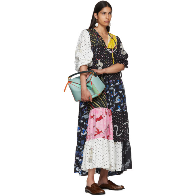 Loewe hotsell patchwork dress