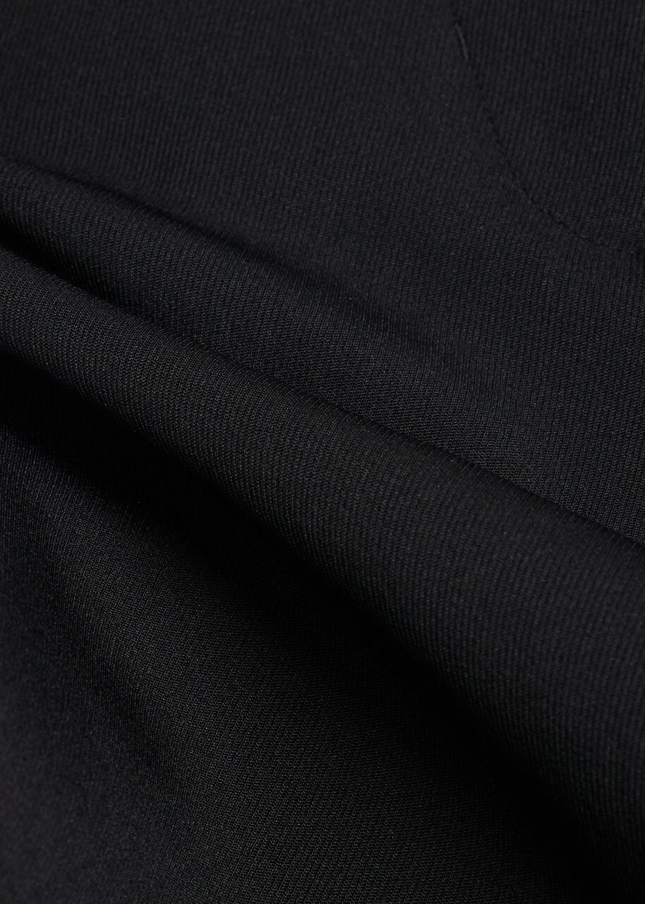 Simkhai Kenna Flared-leg Woven Trousers Black