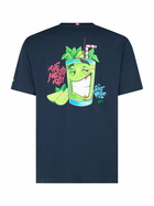 MC2 Saint Barth Man Cotton T-shirt With Cryptopuppets Mojito Front And Back Placed Print | Cryptopuppets Special Edition