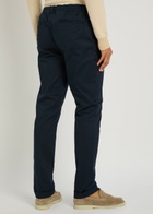 Aurélien Urban Stretch-cotton Trousers Navy