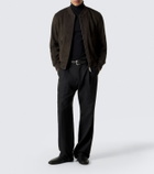 Arma Didier suede bomber jacket