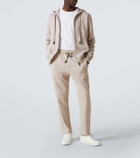 Brioni Cotton-blend jersey sweatpants