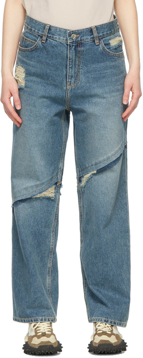 ■ADERERROR■ Stami jeans Blue ADER error Blue Stami Jeans ADER error