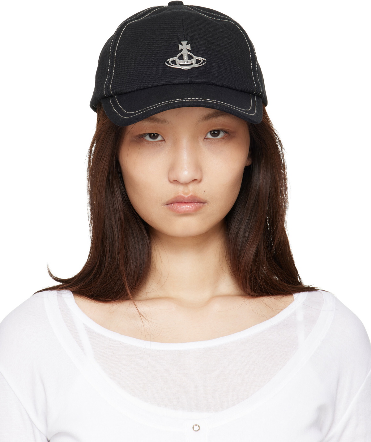 Vivienne Westwood SSENSE Exclusive Capsule Silver Roxanne Pendant