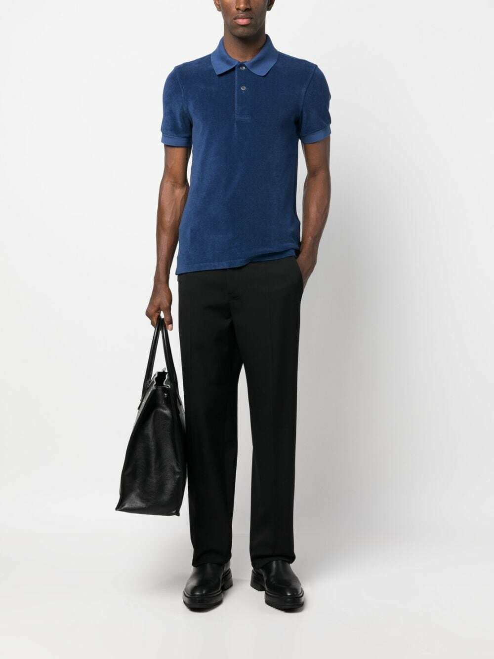 TOM FORD - Cotton Blend Polo Shirt TOM FORD