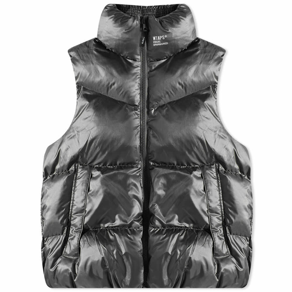 WTAPS Men's Bivouac Taffeta Vest in Black WTAPS