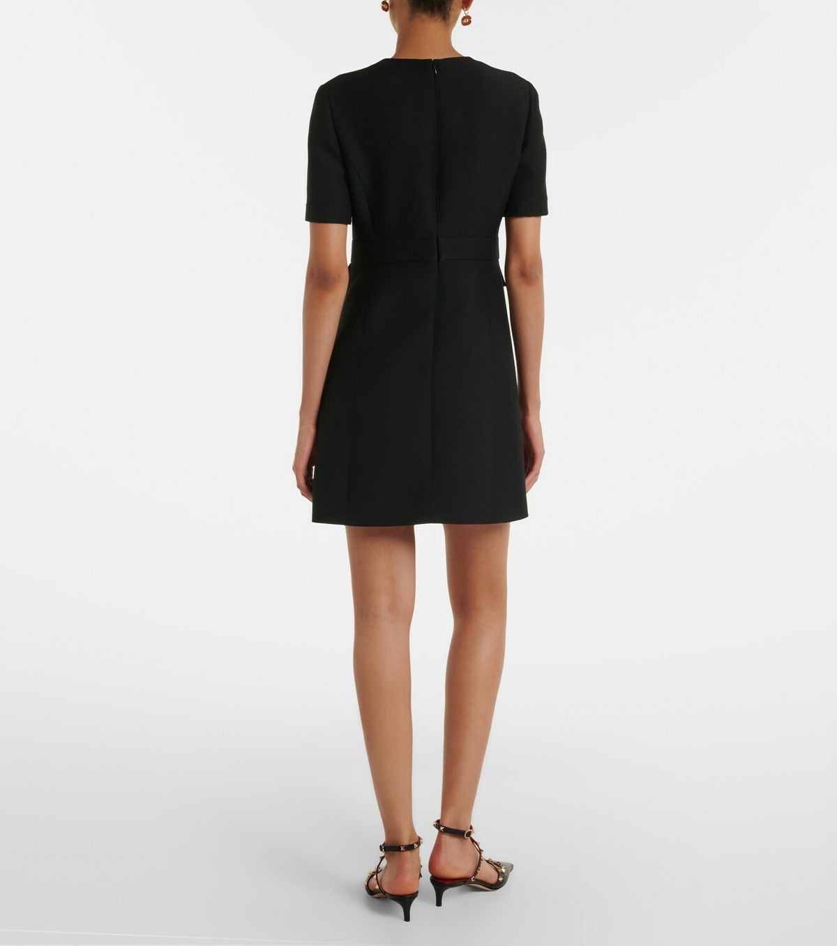 Valentino Crepe Couture VGold minidress