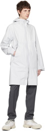 Veilance White Monitor Coat