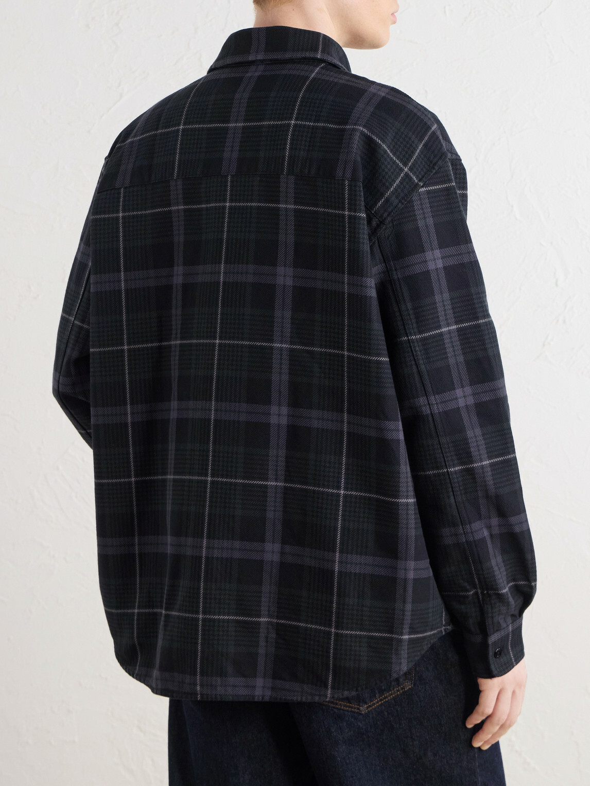 Our Legacy - Whoppin Checked Cotton-Flannel Shirt - Black