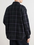 Our Legacy - Whoppin Checked Cotton-Flannel Shirt - Black