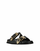 Anine Bing Womens Sandals in Black