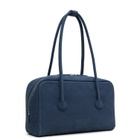 MARGESHERWOOD Navy Soft Boston Bag