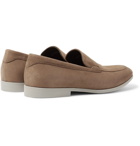 Canali - Suede Loafers - Men - Light brown