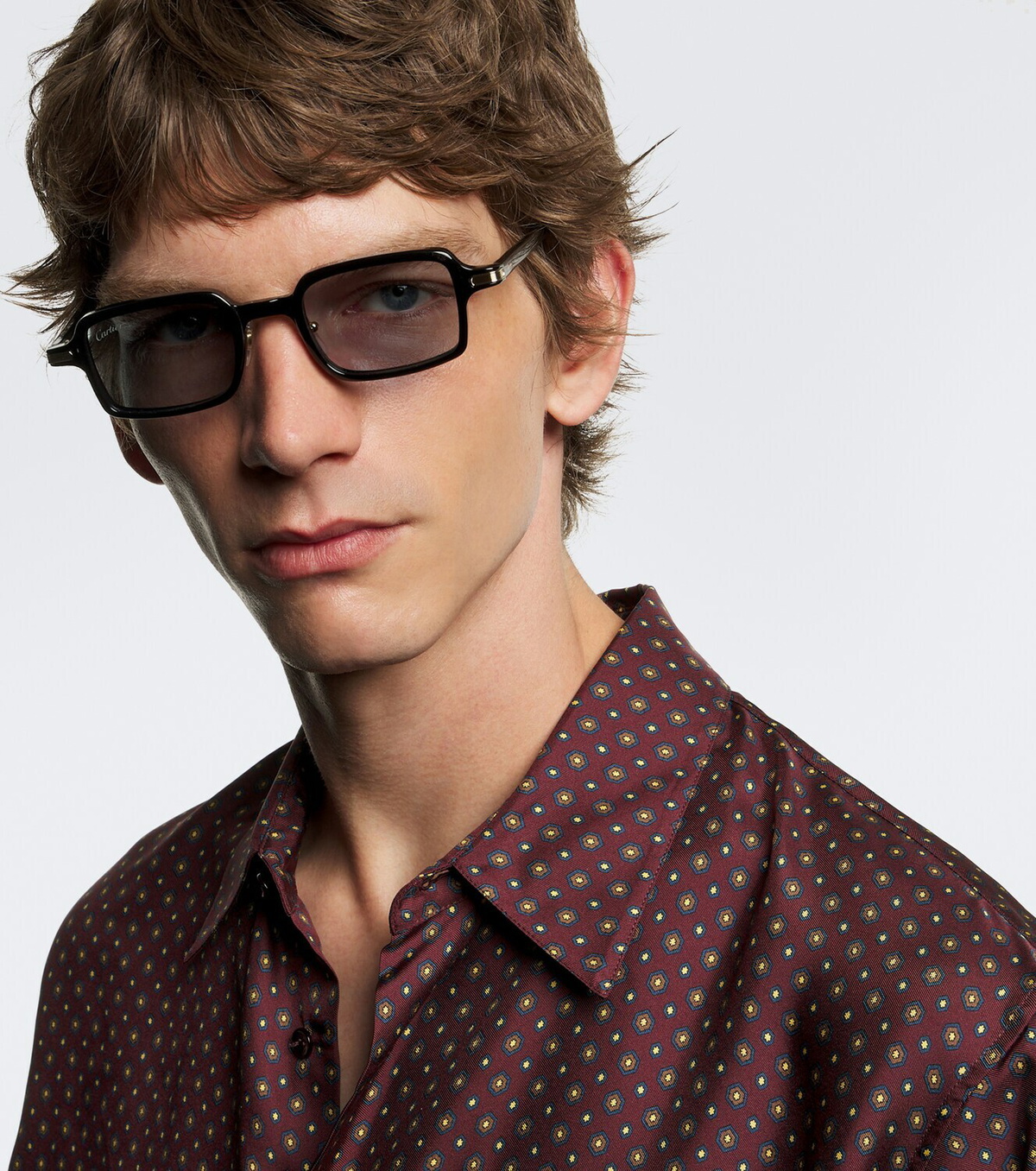 Cartier Eyewear Collection Première De Cartier rectangular sunglasses
