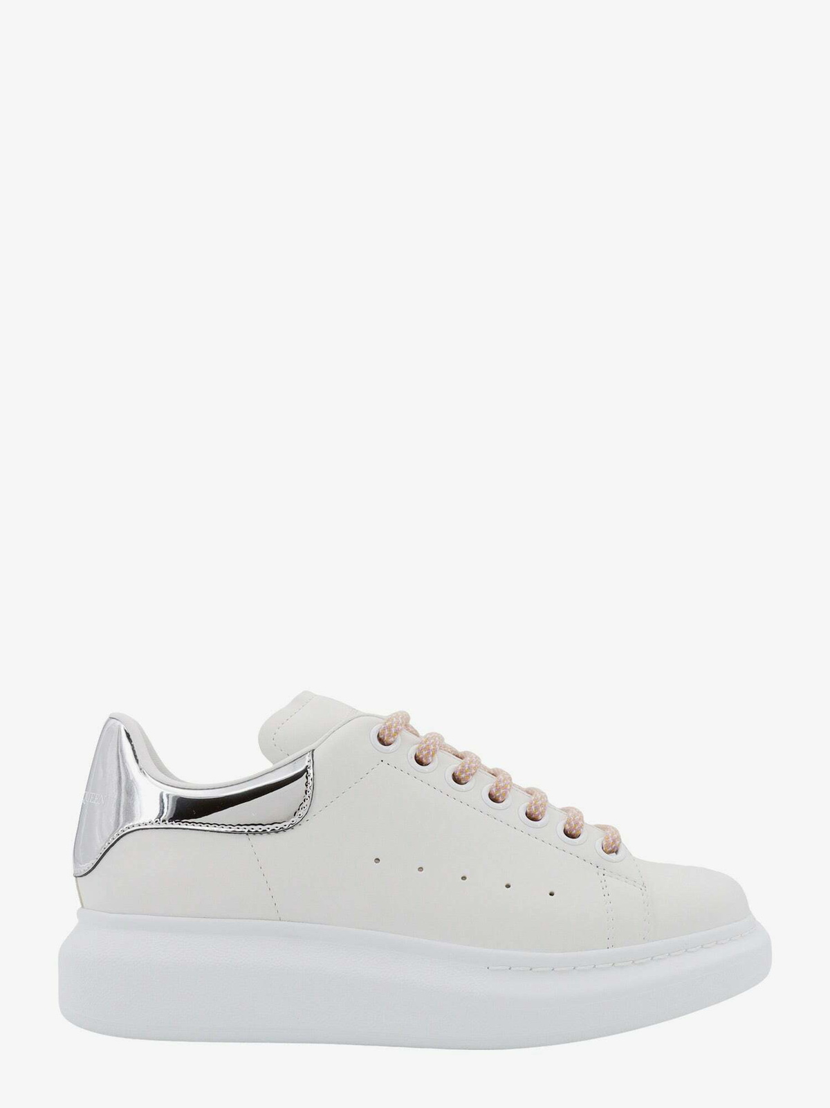 alexander mcqueen all white sneakers womens