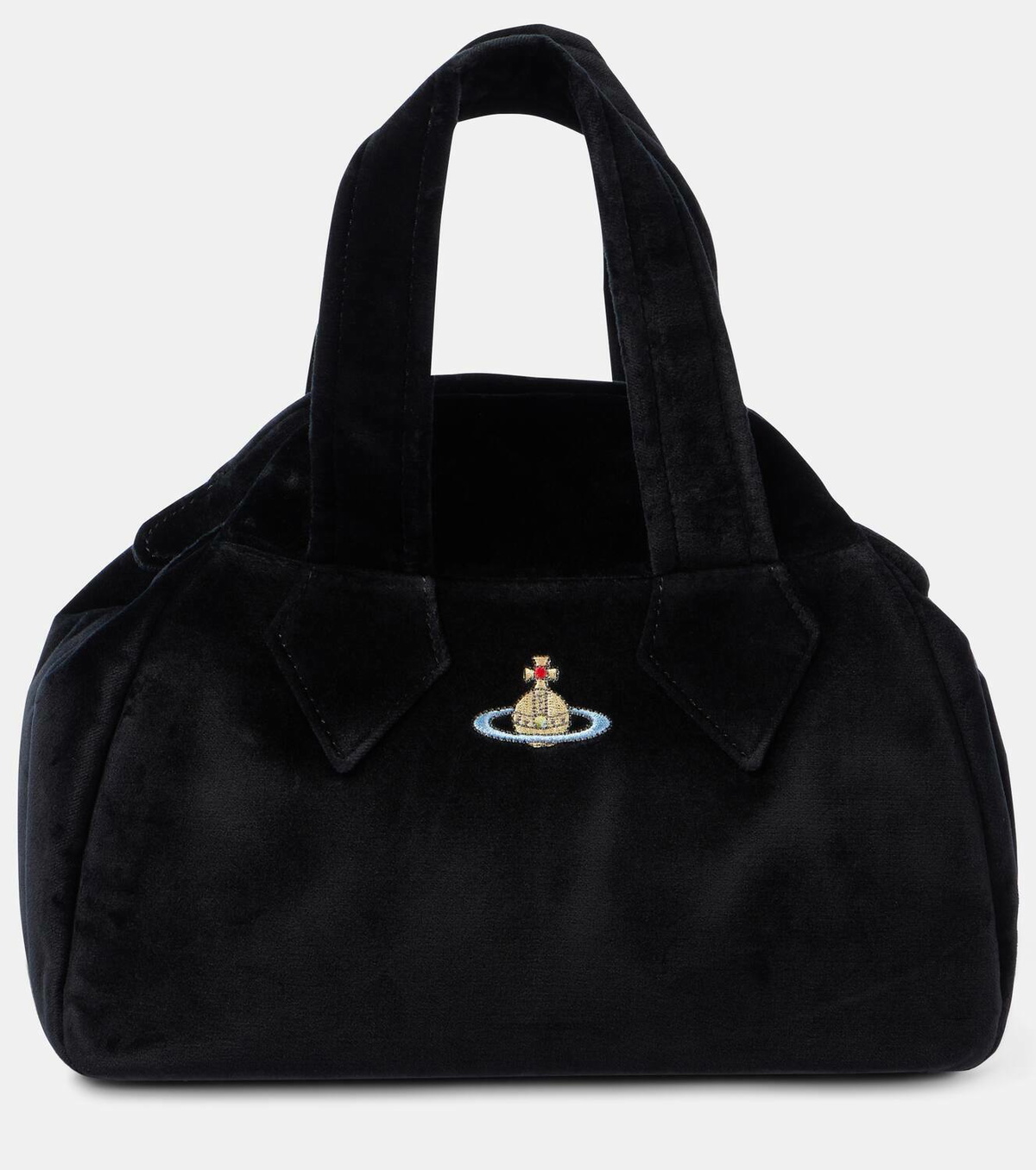 Vivienne Westwood Archive Medium velvet shoulder bag Vivienne Westwood
