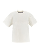 Bottega Veneta Double Layer Striped Cotton T Shirt