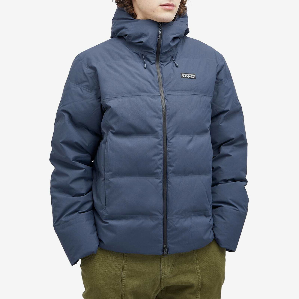 Patagonia Men's Jackson Glacier Jacket in Smolder Blue Patagonia