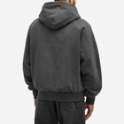 Adsum Men's Waffle Full Zip Hoodie in Grey
