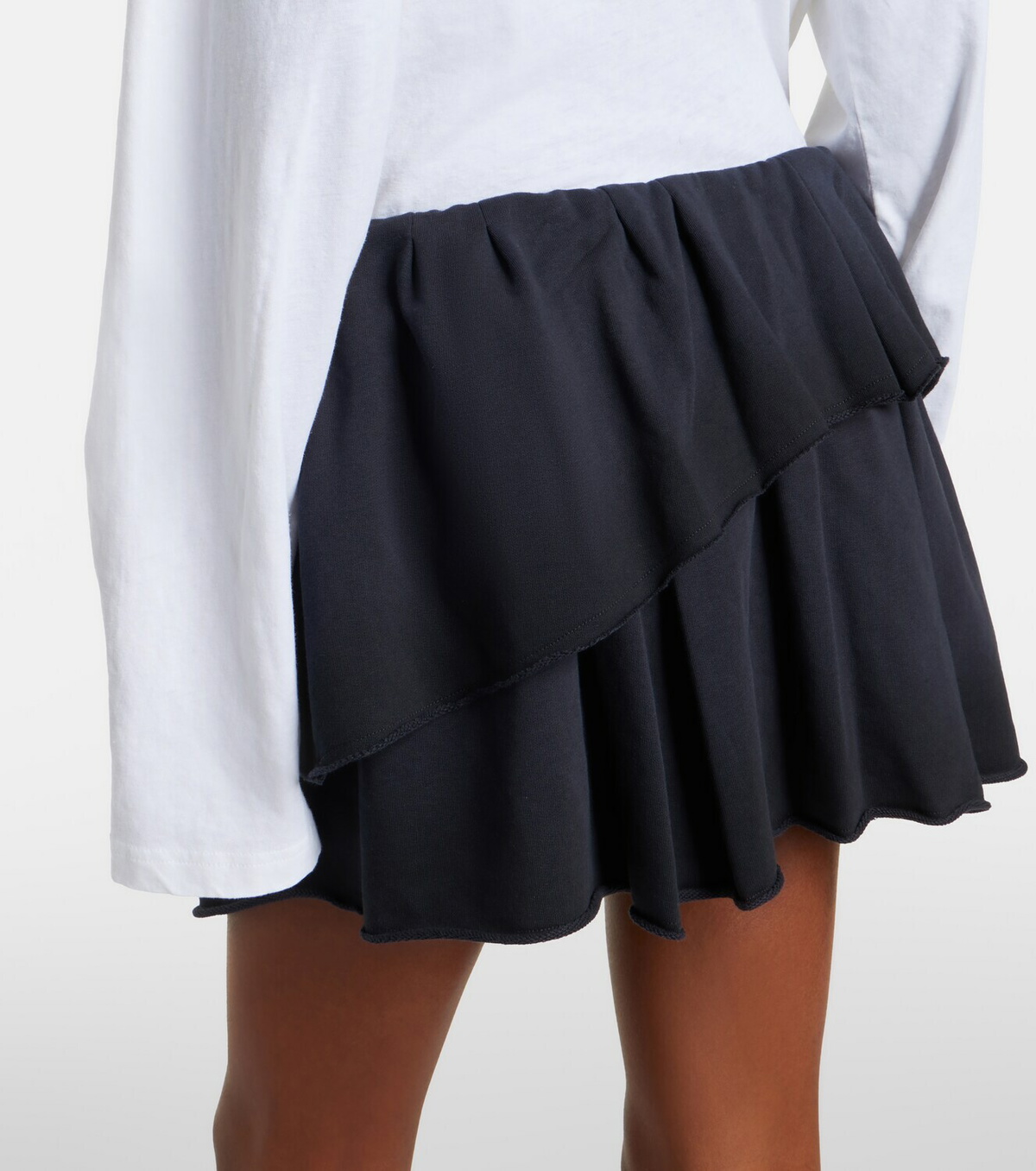 Acne Studios Cotton-blend miniskirt