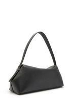 Toteme T-lock Grained Leather Shoulder bag - Black - One Size