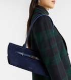 DeMellier New York suede shoulder bag