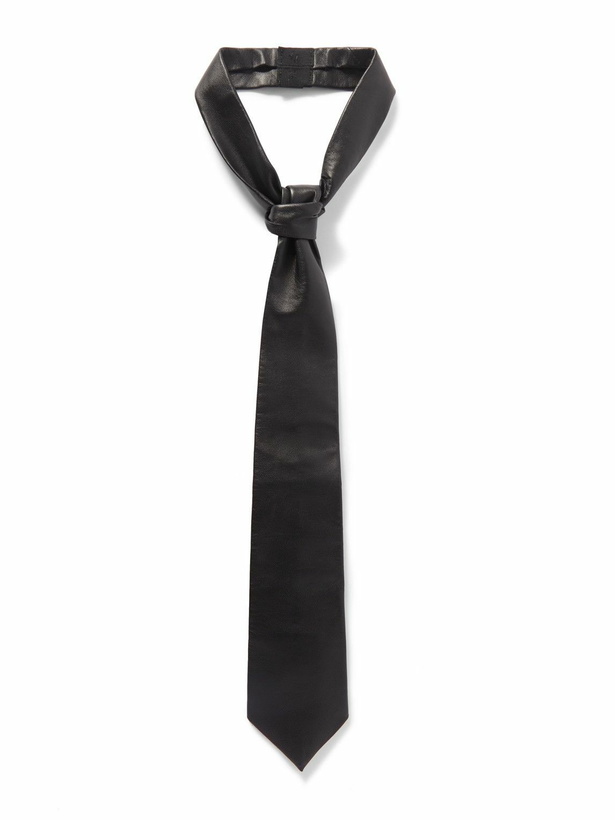 Photo: Bottega Veneta - 8.5cm Leather Tie