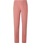 Boglioli - Slim-Fit Linen Suit Trousers - Pink